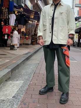 あかおさん（メンズ・171cm）の秋コーディネート