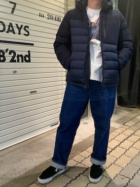 あかおさん（メンズ・171cm）の冬コーディネート