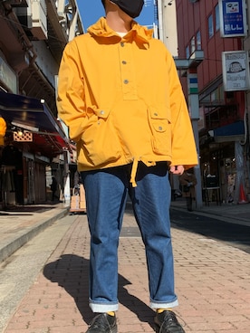 「アイテム（マスク）」を使った、あかおさん（メンズ・171cm）の冬コーディネート