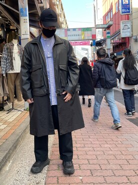 あかおさん(メンズ・171cm)の春コーディネート