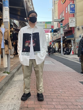 あかおさん（メンズ・171cm）の春コーディネート