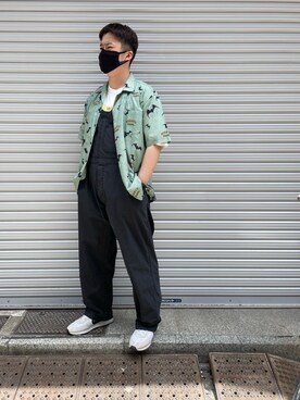 「Johnbull（ジョンブル）のアイテム」を使った、あかおさん（メンズ・171cm）の夏コーディネート