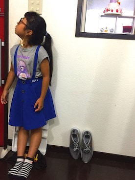 「娘」｜「アイテム（スカート）」を使った、seaさん（キッズ・120cm）の夏コーディネート