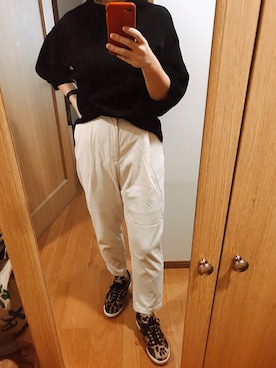 「アディダス スタンスミス」｜junoidさん（レディース・165cm）の冬コーディネート
