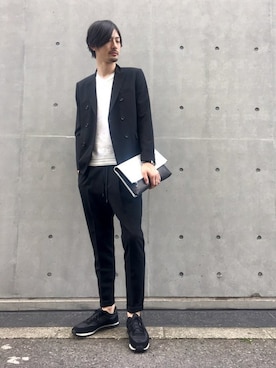 MA-NAさん（メンズ・187cm）の春コーディネート