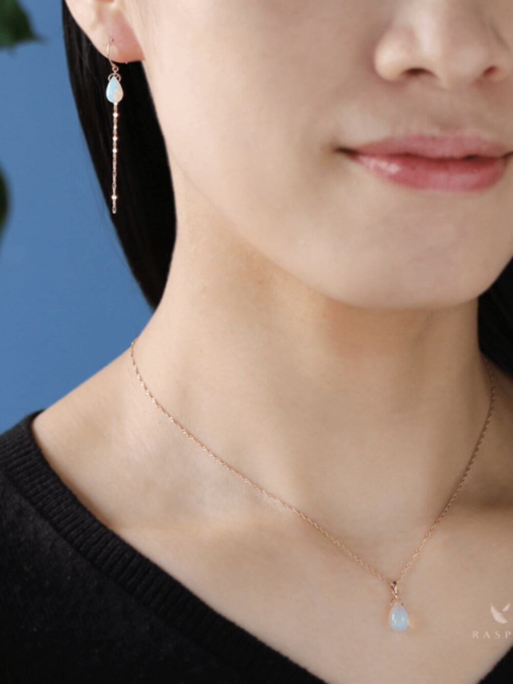 RASPIA（ラスピア）の「＊数量限定＊10月誕生石 K10 大粒