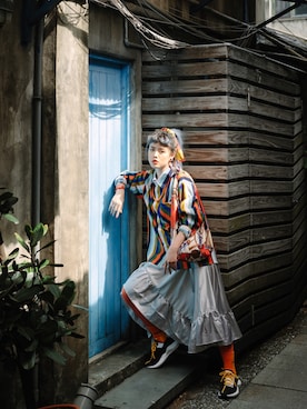 「VII&CO（VII&CO）のアイテム」を使った、🧬DNA🧬さん（レディース・160cm）の春コーディネート