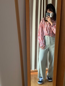 「FEMMENT（ファモン）のアイテム」を使った、jさん（レディース・165cm）の春コーディネート