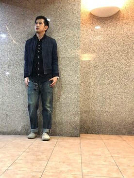 n@oyaさん（メンズ・174cm）の秋コーディネート