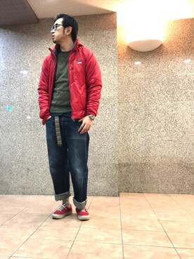 n@oyaさん(メンズ・174cm)の冬コーディネート