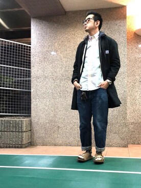 「OAXACA（オアハカ）のアイテム」を使った、n@oyaさん（メンズ・174cm）の春コーディネート