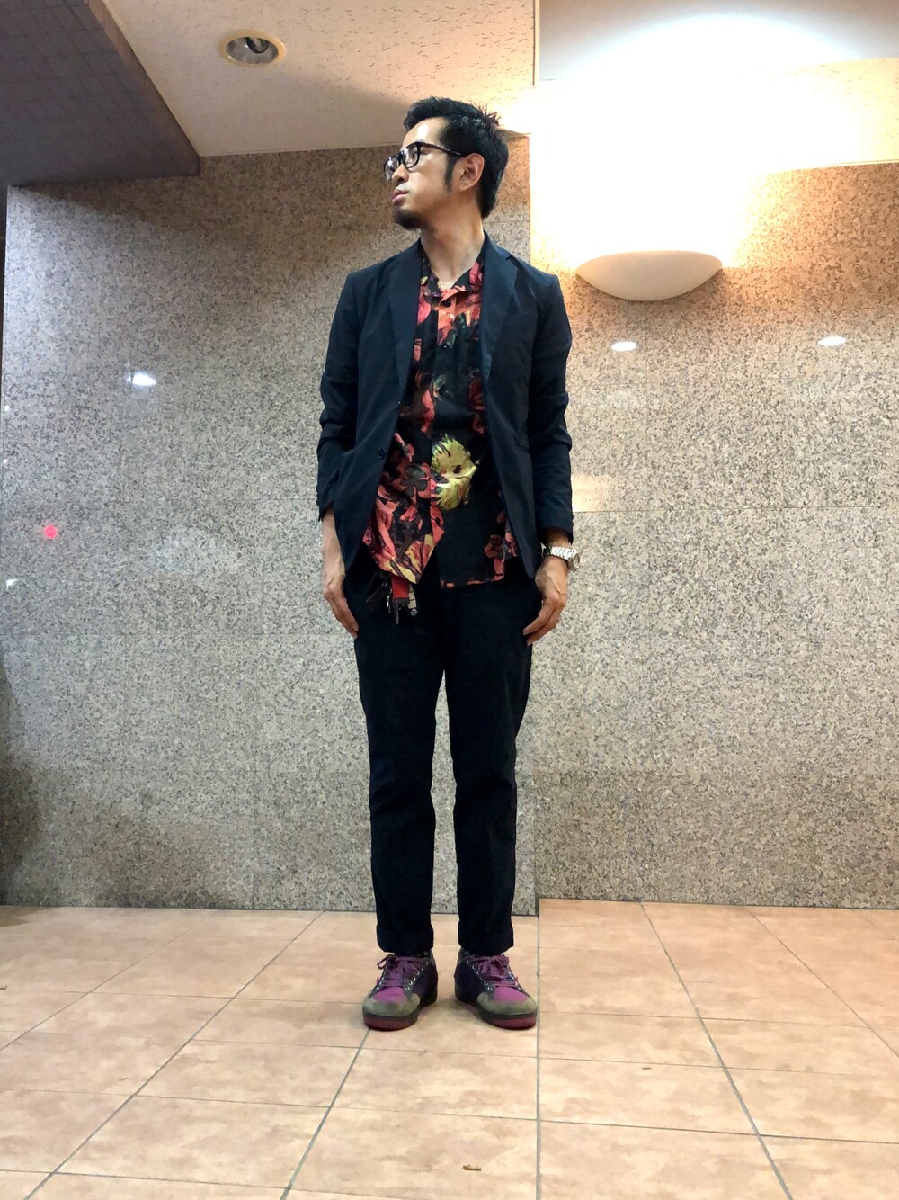 新品 417 EDIFICE フィッティ OXイージーテーパードパンツ 417 EDIFICE（フォーワンセブンエディフィス）の「◇フィッティ