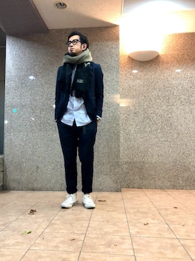 n@oyaさん(メンズ・174cm)の冬コーディネート
