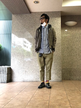 「BALANCE&HARMONY（バランスアンドハーモニー）のアイテム」を使った、n@oyaさん（メンズ・174cm）の春コーディネート