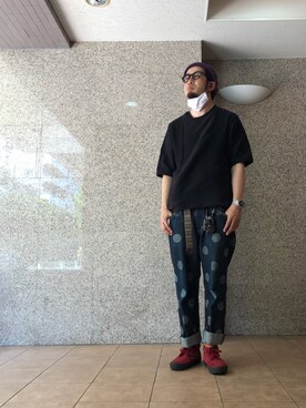 n@oyaさん（メンズ・174cm）の春コーディネート