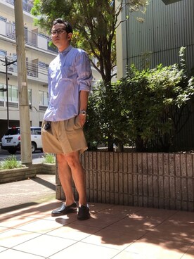 n@oyaさん（メンズ・174cm）の夏コーディネート