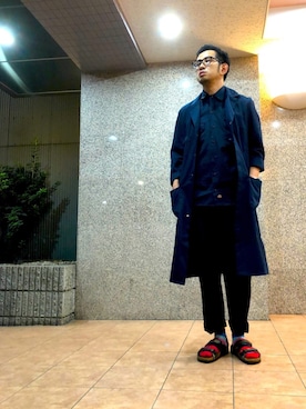「RED KAP（レッドキャップ）のアイテム（ジャケット/アウター）」を使った、n@oyaさん（メンズ・174cm）の秋コーディネート