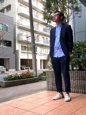 n@oyaさん(メンズ・174cm)の秋コーディネート