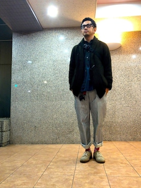 n@oyaさん(メンズ・174cm)の秋コーディネート