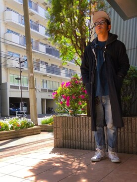 「OAXACA（オアハカ）のアイテム」を使った、n@oyaさん（メンズ・174cm）の春コーディネート