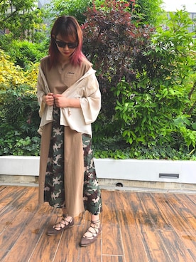 ｍａｙｕｋｏさん（レディース・165cm）の夏コーディネート