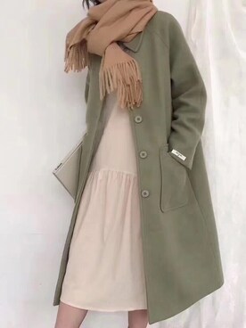 「DOUBLESのアイテム（ジャケット/アウター）」を使った、DoubleS1234さん（レディース・161cm）の秋コーディネート