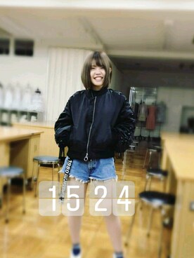 「大学祭」｜Ｎａｎａさん（レディース・148cm）の秋コーディネート