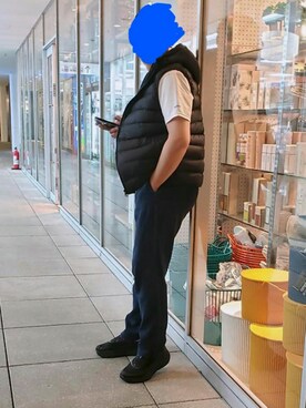 「おとなコーデ」｜「アイテム（カーゴパンツ）」を使った、しゅんマルさん（メンズ・172cm）の秋コーディネート