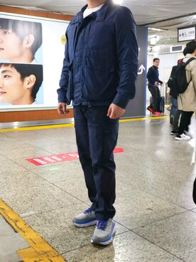 「おとなコーデ」｜「アイテム（ブルゾン）」を使った、しゅんマルさん（メンズ・172cm）の秋コーディネート