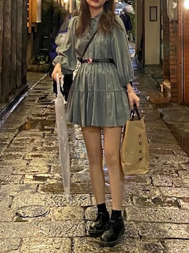 「ミニワンピ」｜meiseyoさん（レディース・169cm）の夏コーディネート