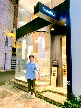 「SEVENDAYS=SUNDAY（セブンデイズサンデイ）のアイテム（バッグ）」を使った、tazzzさん（メンズ・163cm）の秋コーディネート