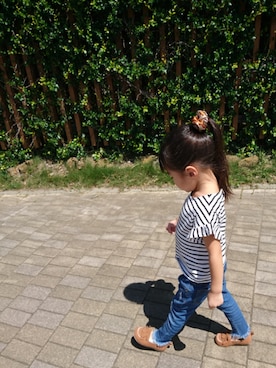 as-pさん（キッズ・100cm）の夏コーディネート