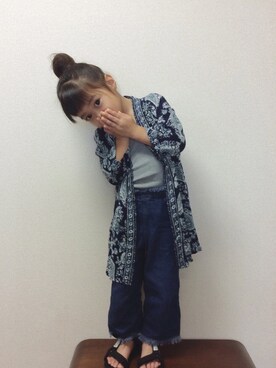 as-pさん（キッズ・100cm）の夏コーディネート