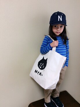 as-pさん（キッズ・100cm）の冬コーディネート