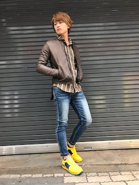 kantaさん（メンズ・165cm）の冬コーディネート