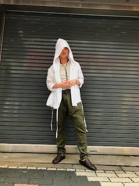 「MAREA ERRE（マレアエッレ）のアイテム」を使った、kantaさん（メンズ・165cm）の春コーディネート