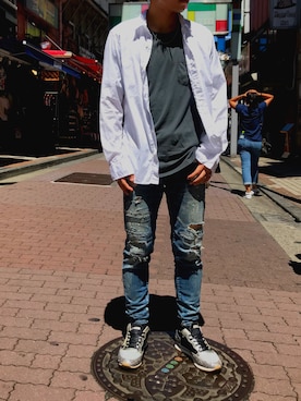 「biography（バイオグラフィー）のアイテム」を使った、kantaさん（メンズ・165cm）の夏コーディネート