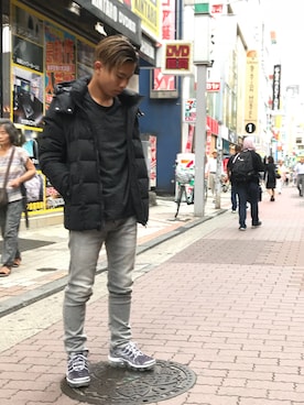 「TAVERNITI SO JEANS（タヴァニティソージーンズ）のアイテム」を使った、kantaさん（メンズ・165cm）の秋コーディネート