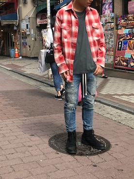 「biography（バイオグラフィー）のアイテム」を使った、kantaさん（メンズ・165cm）の秋コーディネート