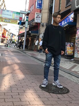 「TAVERNITI SO JEANS（タヴァニティソージーンズ）のアイテム」を使った、kantaさん（メンズ・165cm）の秋コーディネート