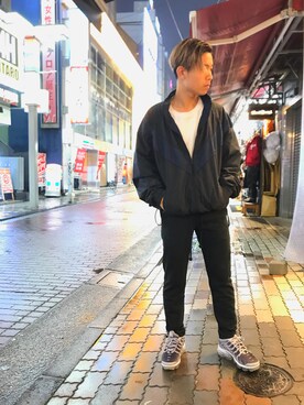 「TAVERNITI SO JEANS（タヴァニティソージーンズ）のアイテム」を使った、kantaさん（メンズ・165cm）の秋コーディネート