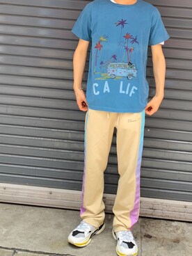 kantaさん（メンズ・165cm）の夏コーディネート