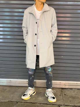 「maxsix（マックスシックス）のアイテム（ジャケット/アウター）」を使った、kantaさん（メンズ・165cm）の夏コーディネート
