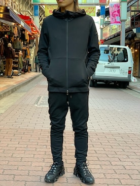 「TATRAS（タトラス）のアイテム（パンツ）」を使った、kantaさん（メンズ・165cm）の冬コーディネート