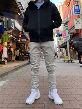 「SOLIDO（ソリード）のアイテム」を使った、kantaさん（メンズ・165cm）の春コーディネート