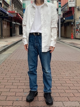 「YANUK（ヤヌーク）のアイテム（パンツ）」を使った、kantaさん（メンズ・165cm）の春コーディネート