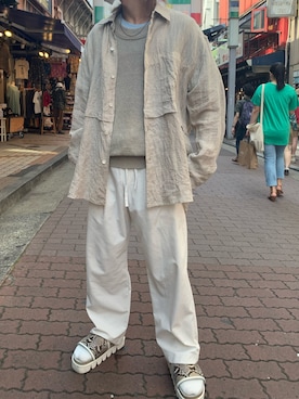 kantaさん（メンズ・165cm）の夏コーディネート