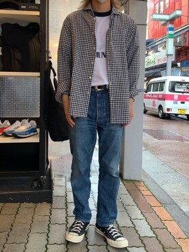 kantaさん（メンズ・165cm）の夏コーディネート