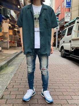 kantaさん（メンズ・165cm）の夏コーディネート