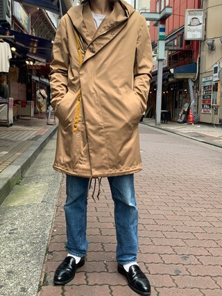 junhashimoto（ジュンハシモト）別注HMT WRAP M-51/ラップコートを使っ